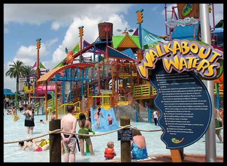 Attractions pour les petits (Le Walkabout waters) 