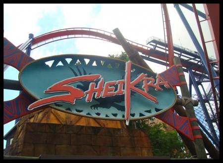 L'attraction "Sheik Rave" 